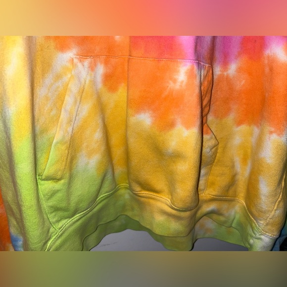 COPY - COPY - 90s mint vintage large oversized mint hoodie! Tie dyed French ter… - Picture 5 of 11